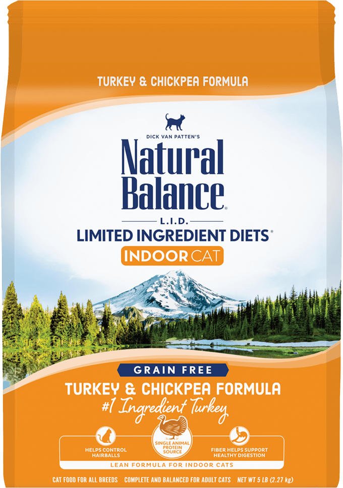 Natural Balance Limited Ingredient Diets Indoor Turkey & Chickpea